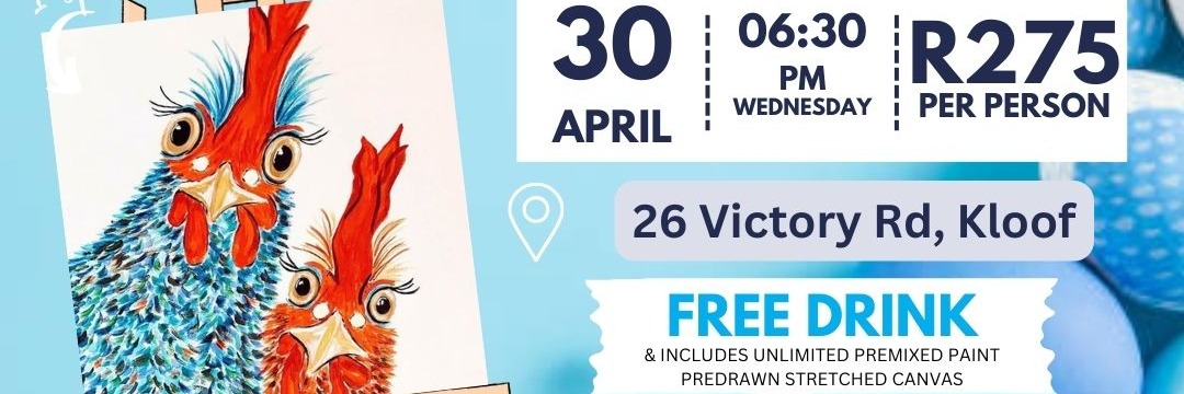 Passion Paint and Sip - Two Chooks