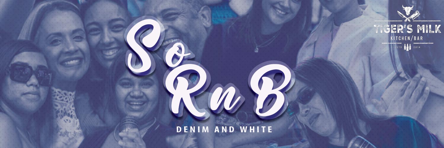 So Rnb Denim and White