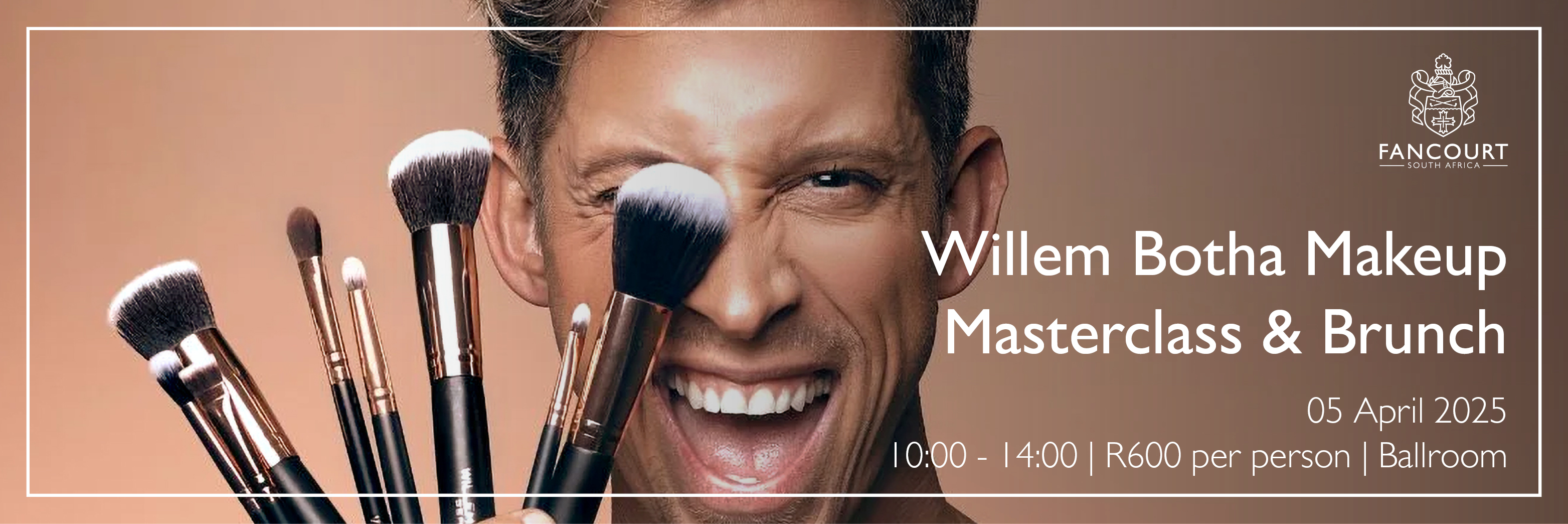 Willem Botha Makeup Masterclass and brunch