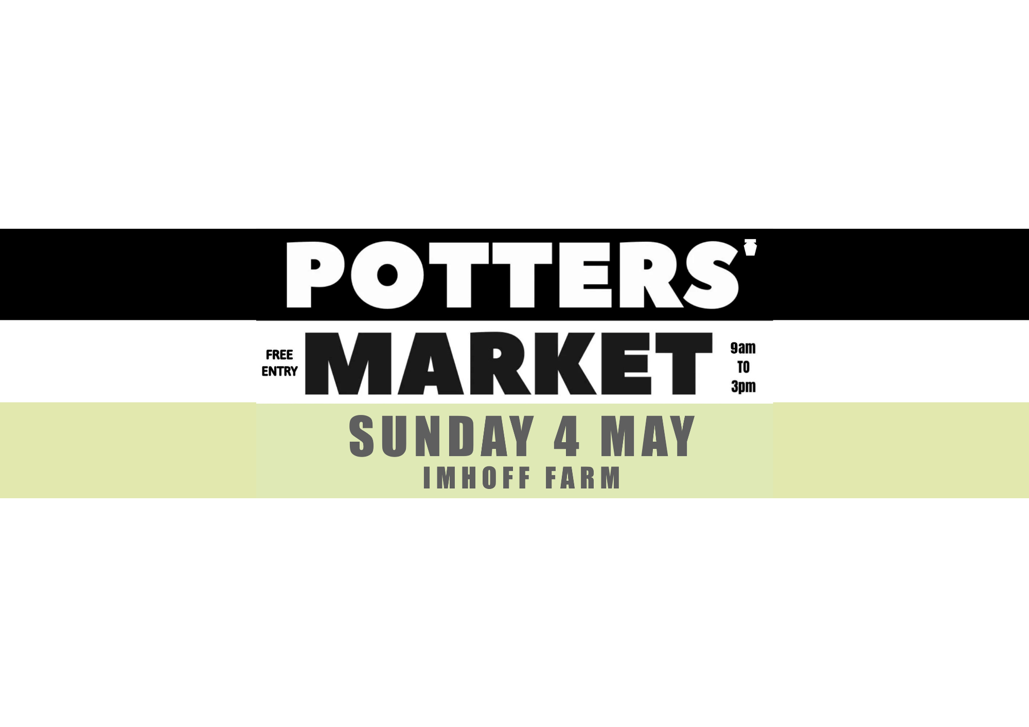 CSA_WC Potters' Market at Imhoff Farm Sunday, 4 May 2025