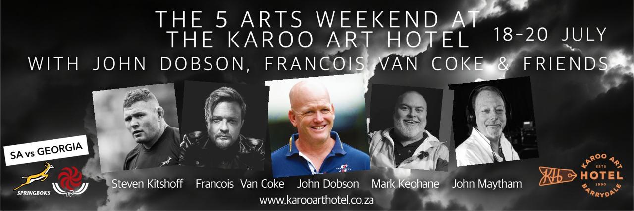 John Dobson's 5 Arts Weekend