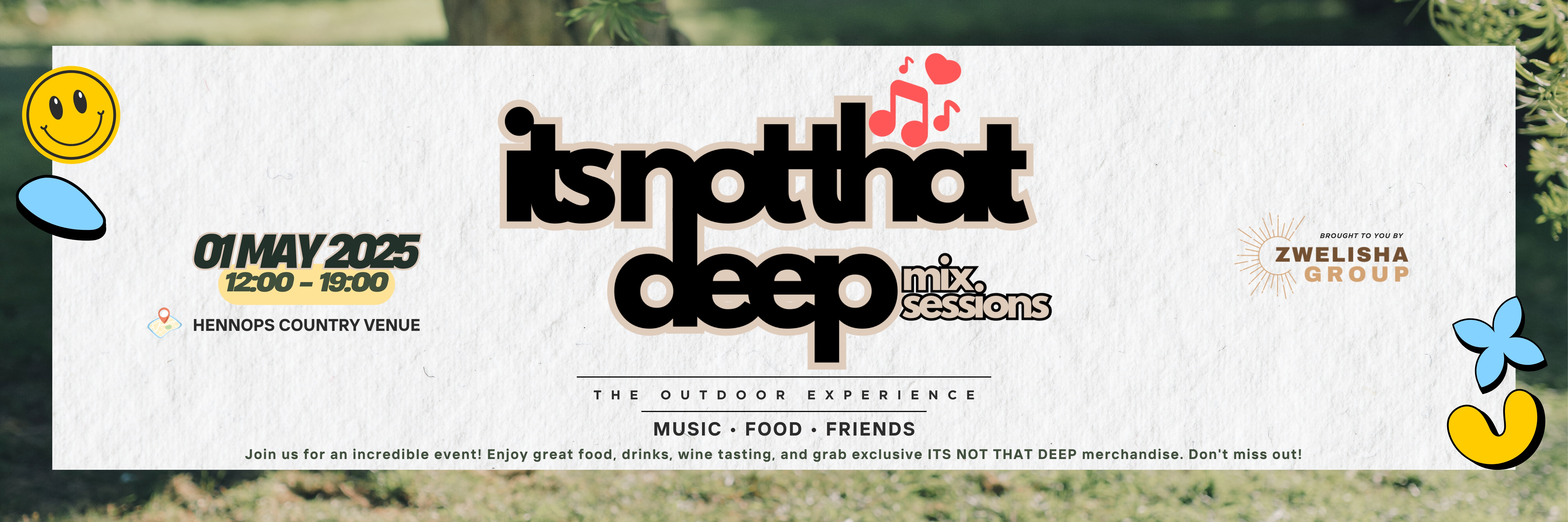 ITS NOT THAT DEEP Mix Sessions