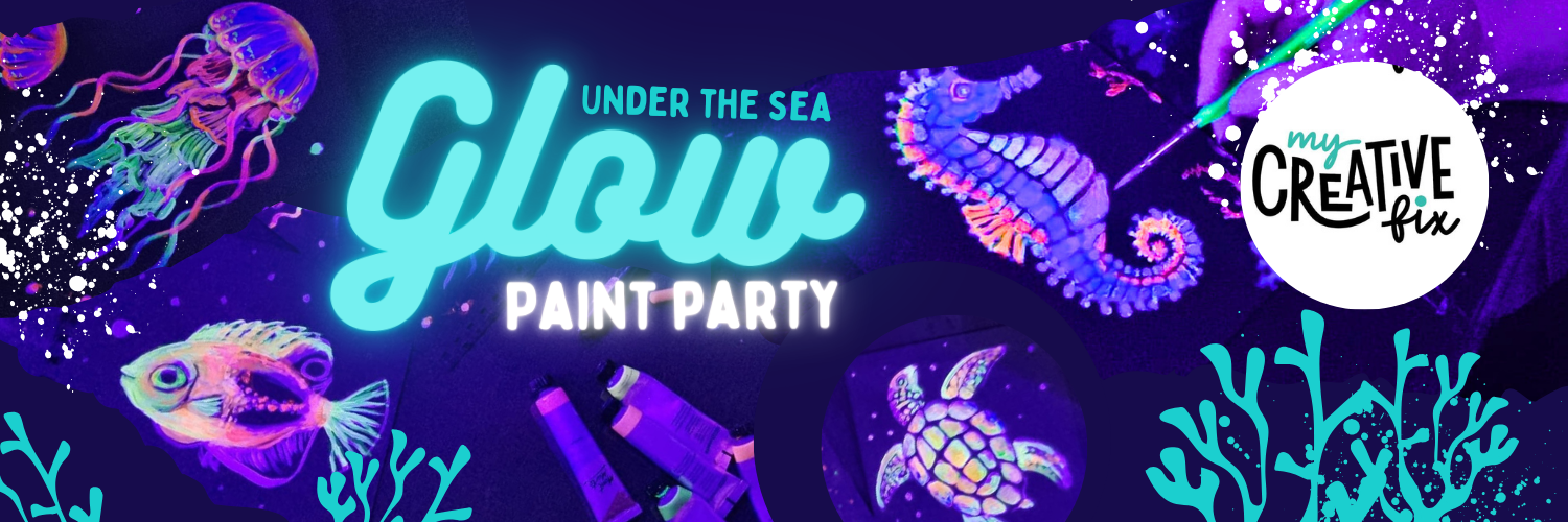 Glow Paint Party: Under the Sea