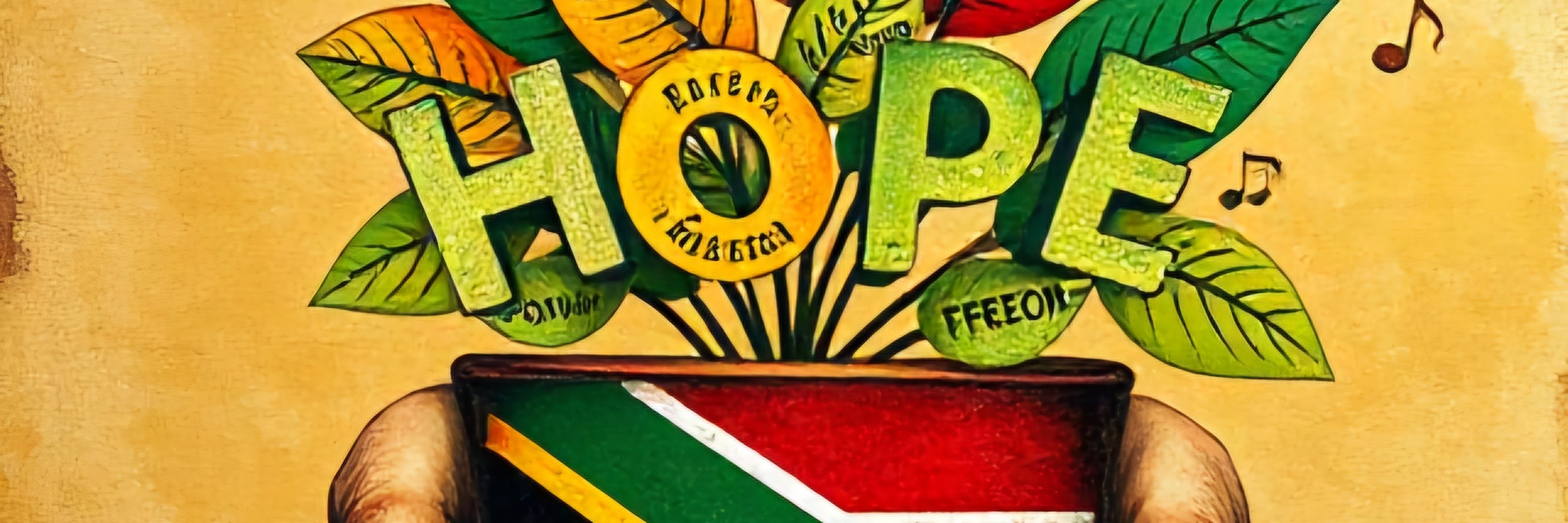 Growing a plant named HOPE