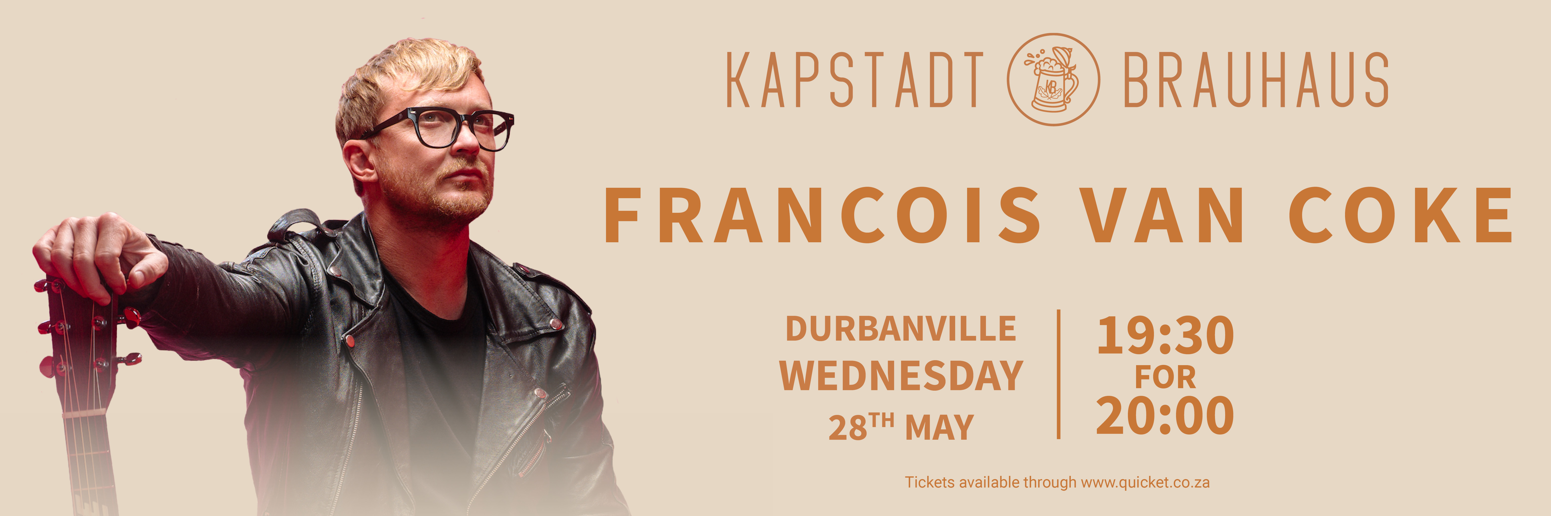 Francois van Coke Acoustic | Kapstadt Brauhaus Durbanville