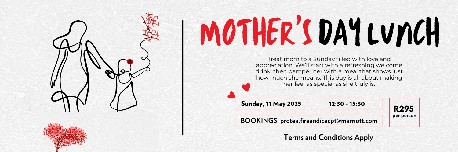 Mother's Day Lunch at Fire Ice Cape Town