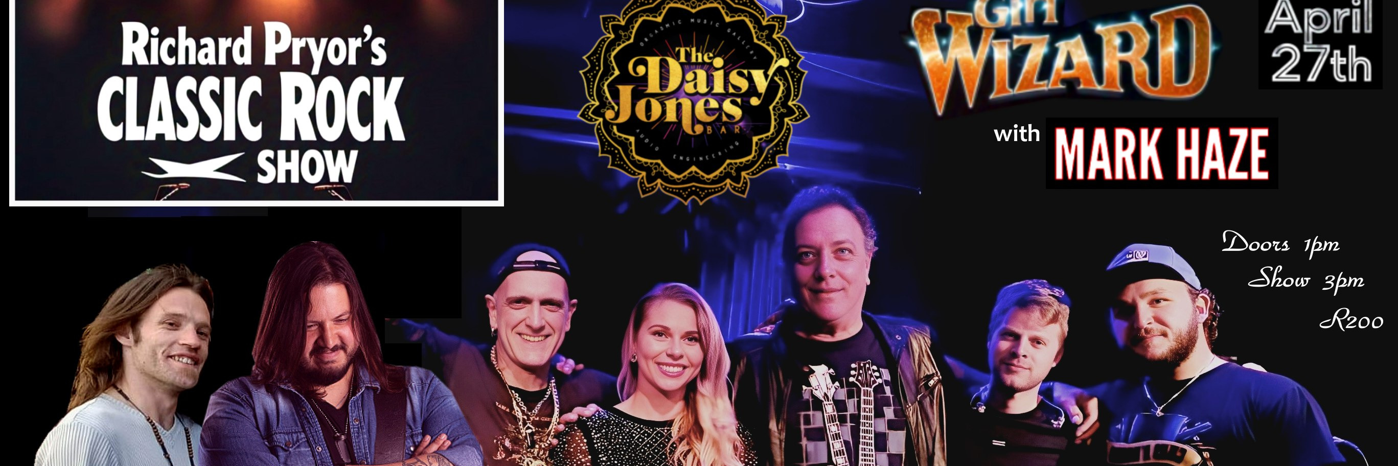 Richard Pryor's CLASSIC ROCK SHOW with MARK HAZE (The Daisy Jones)