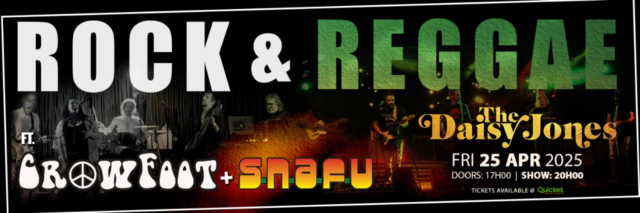 Rock 'n Reggae ft. Crowfoot & SNAFU at Daisy Jones