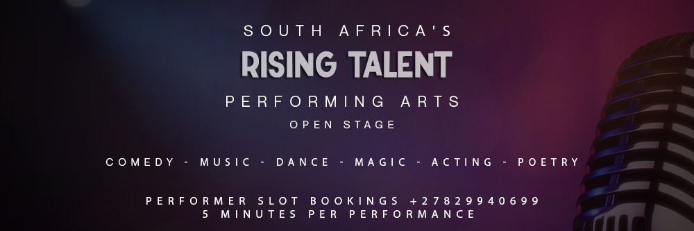 South Africa's Rising Talent - Performing Arts OPEN STAGE LIVE in Johannesburg at SKYLINE, Kyalami - 17 Apr 2025