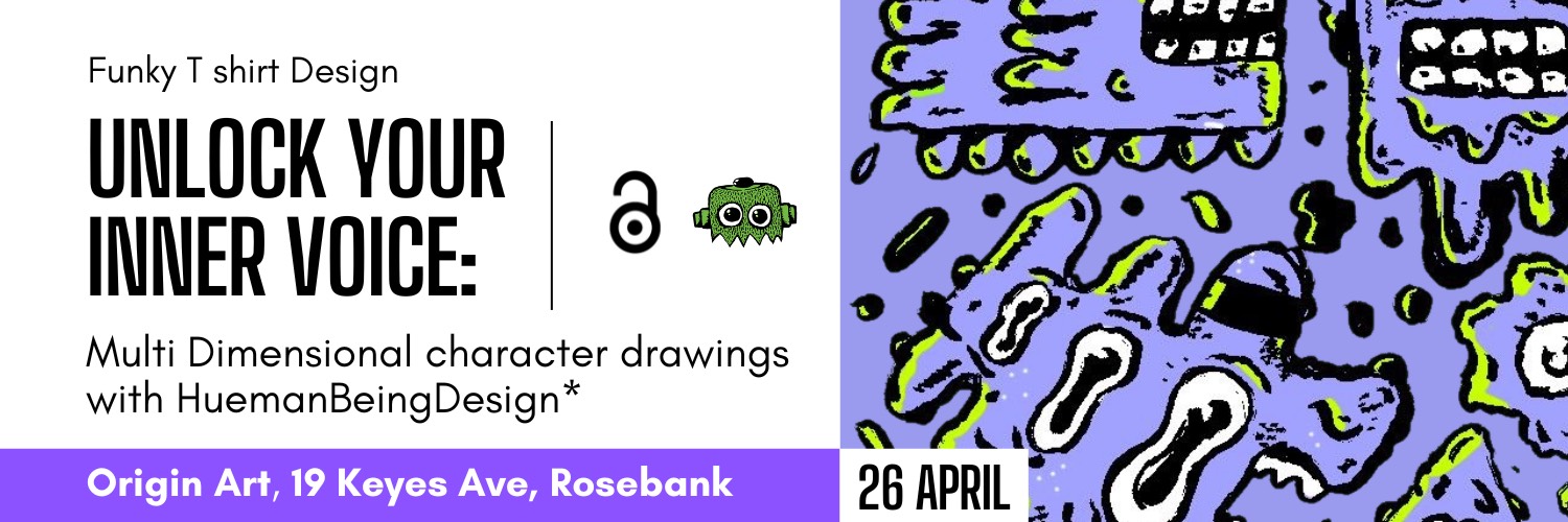 Paint a T-Shirt with HuemanBeingDesign 26 April 2025