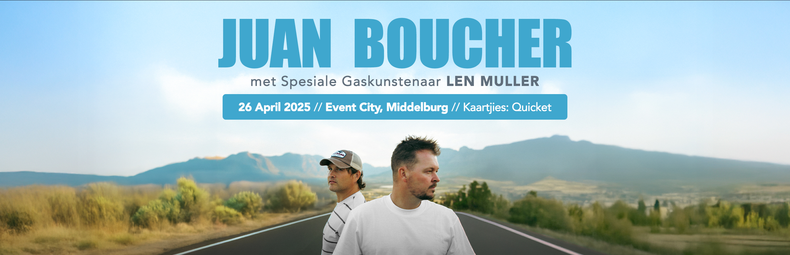 JUAN BOUCHER (Met Gas-kunstenaar Len Muller) LIVE @ Event City, Middelburg