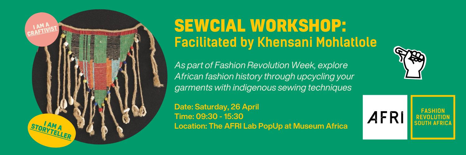 Sewcial Workshop: facilitated by Khensani Mohlatlole