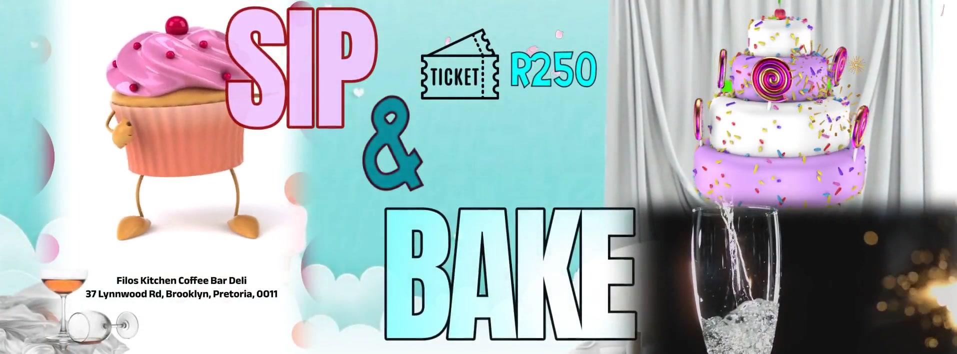 Sip and Bake - Cake Decorating Workshop