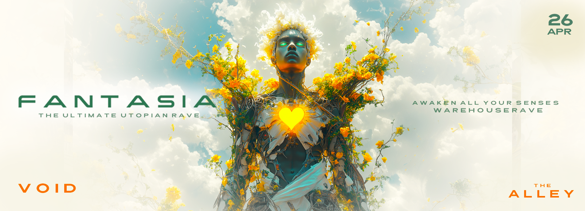 Fantasia - The Alley - Ft Geometric Flux, Dana B (International Act) - Massive Warehouse Rave - Book Now