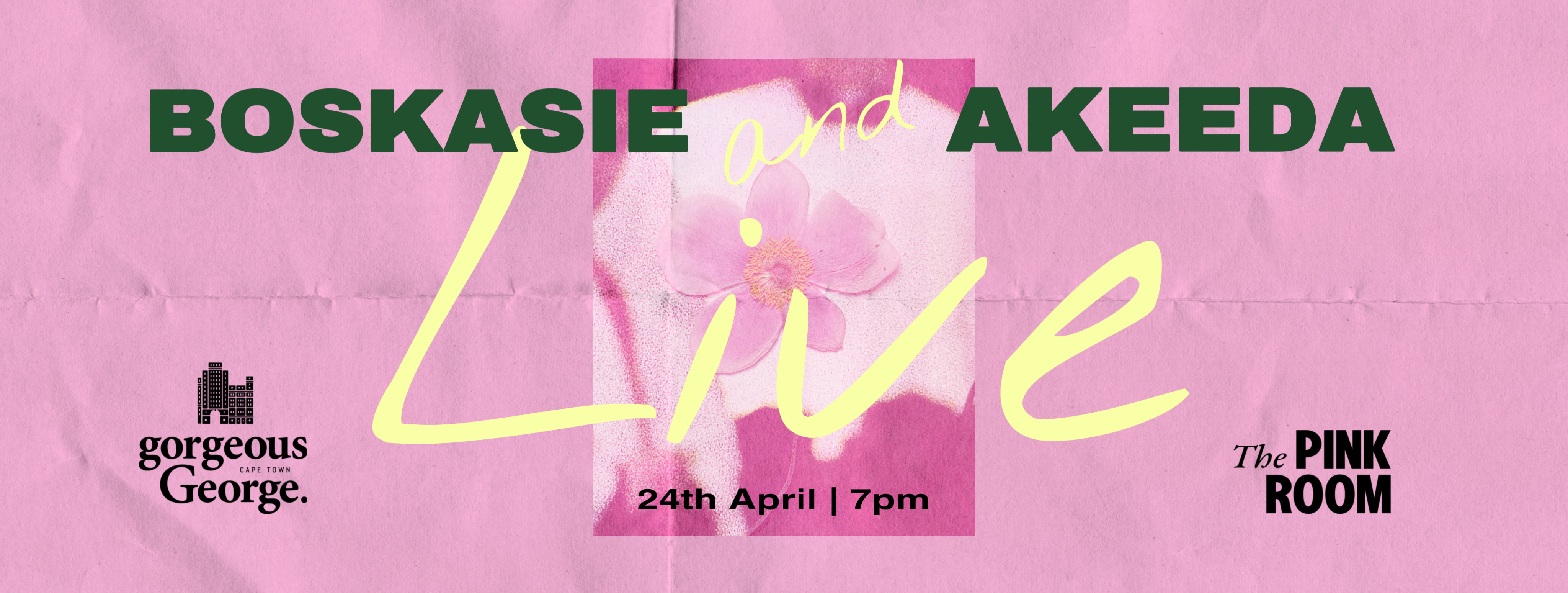 Boskasie and Akeeda LIVE @thepinkroom