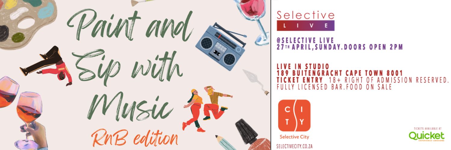 Paint and Sip with Music : RnB edition