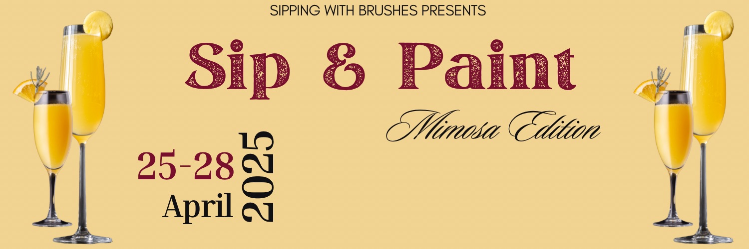Sip and Paint Mimosa Edition