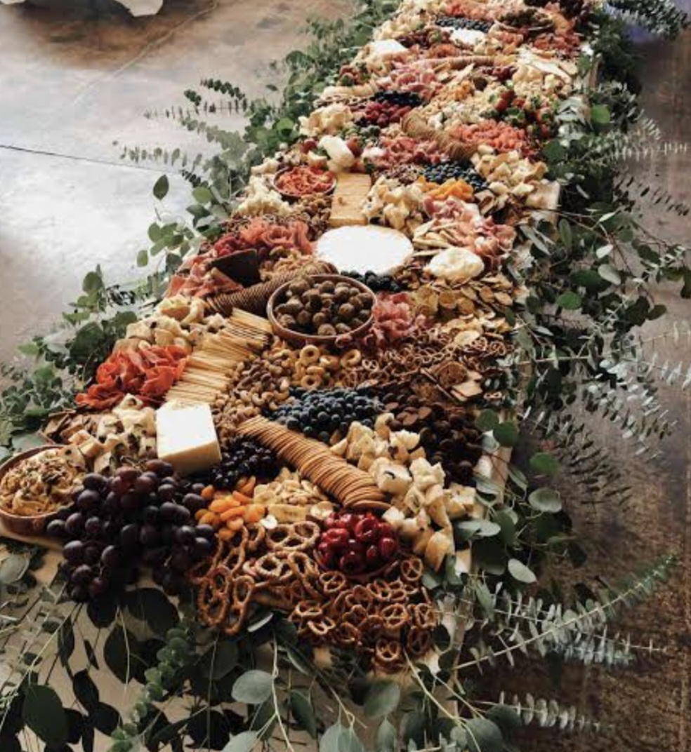 Wine tasting and grazing table