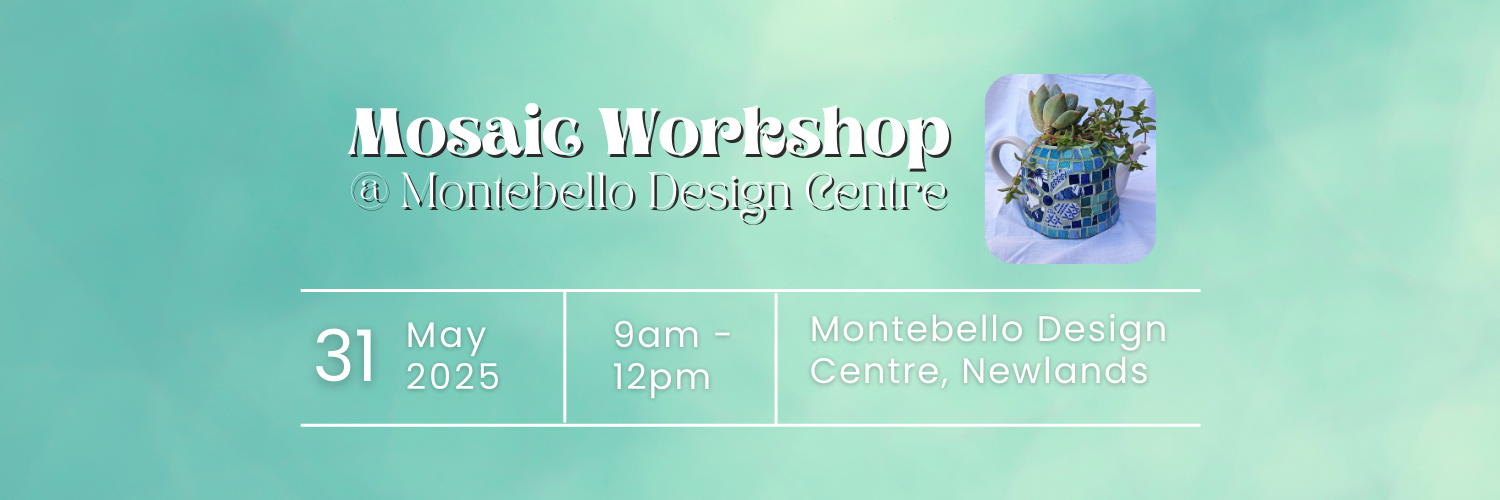 Mosaic Workshop, Madhatters Teapot 31 May 2025