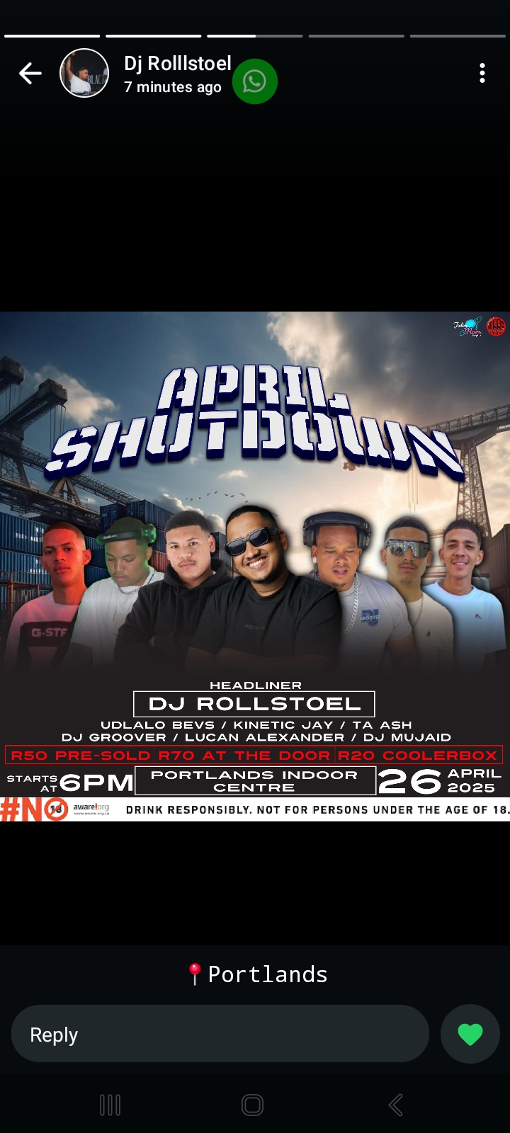 APRIL SHUTDOWN
