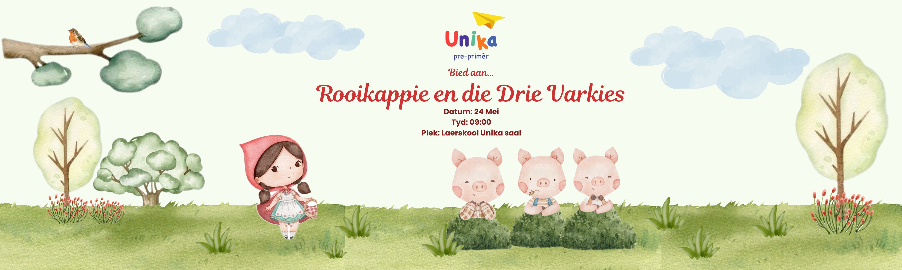 Oupa en Ouma - Rooikappie en die Drie varkies