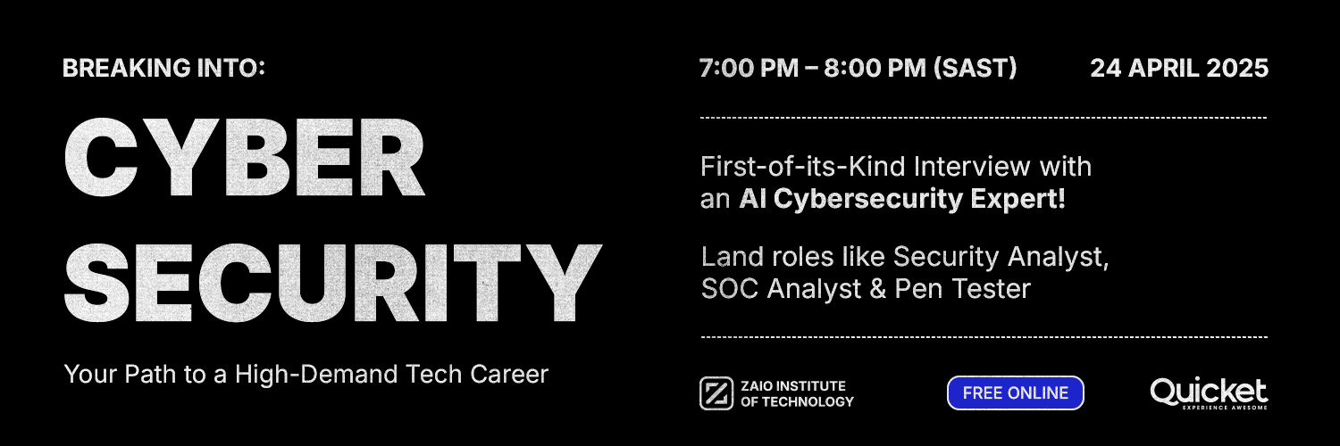 Breaking Into Cybersecurity: Your Path to a High-Demand Tech Career