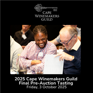 2025 Cape Winemakers Guild Final pre-Auction Tasting