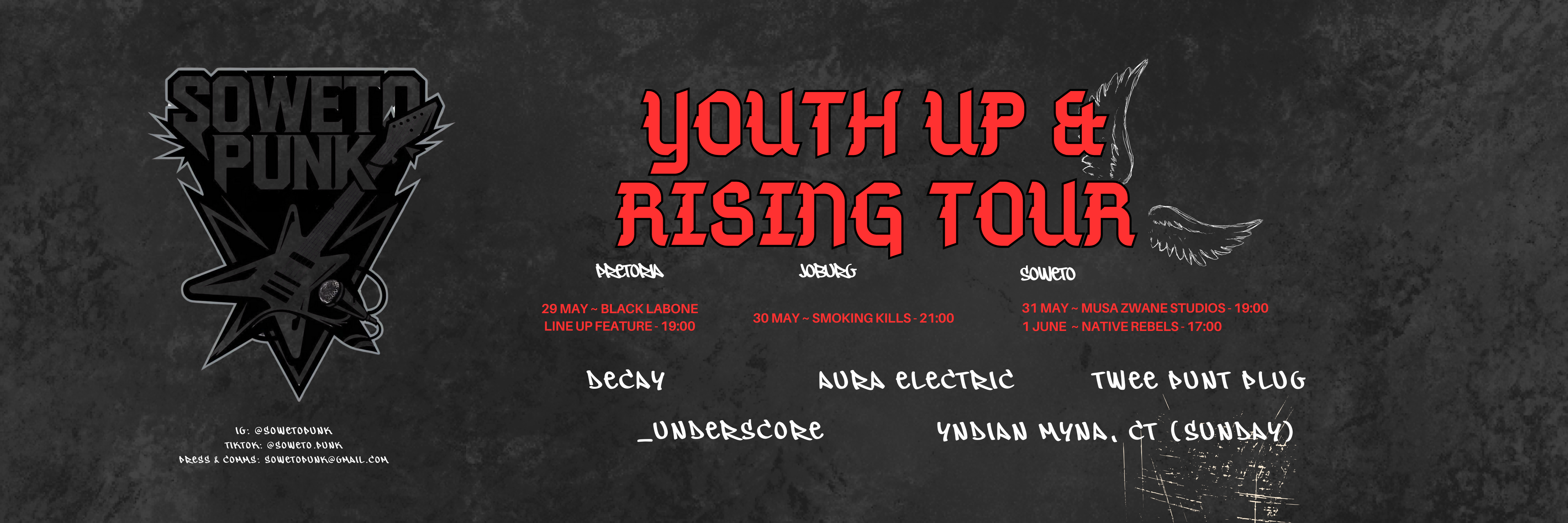 Soweto Punk: Youth Up & Rising Tour 2025