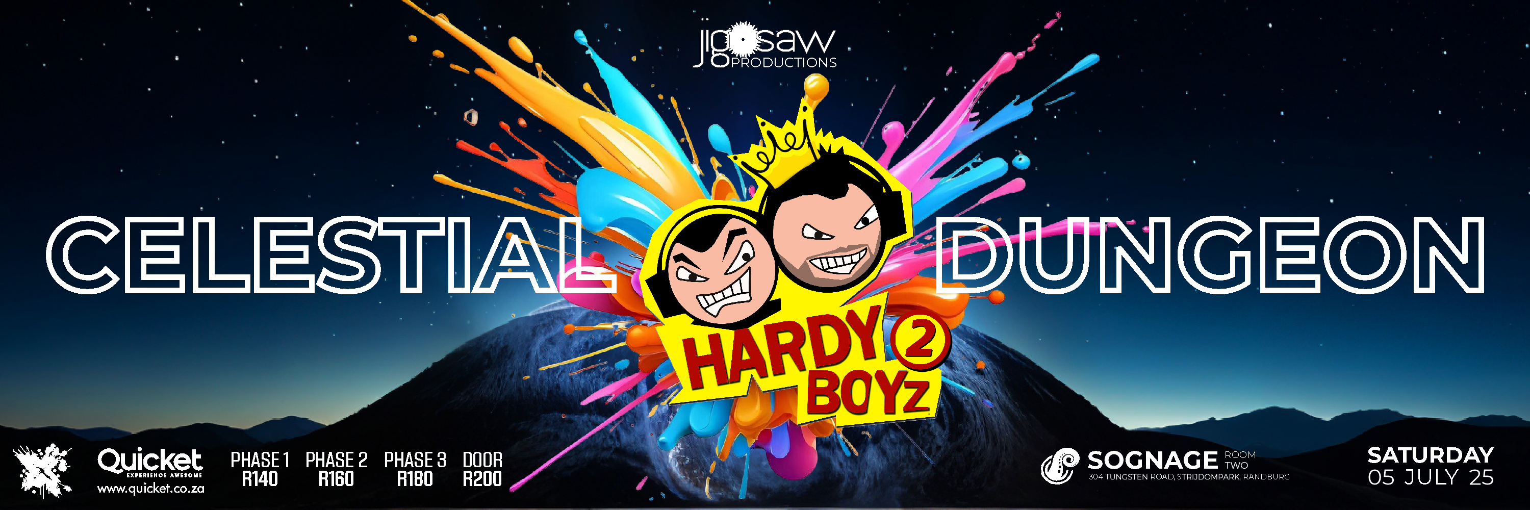 CELESTIAL DUNGEON PRESENTS: HARDY BOYZ 2.0