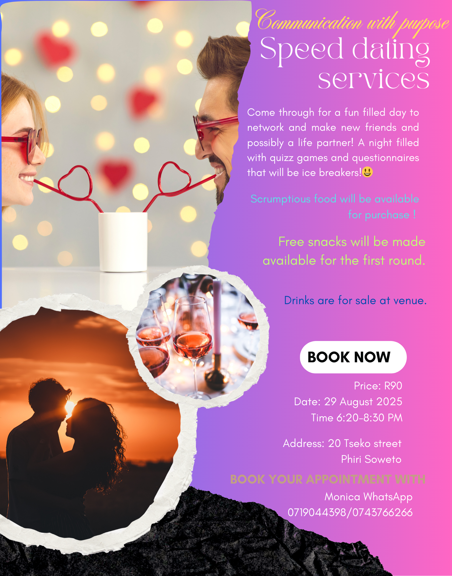 Johannesburg speed dating event