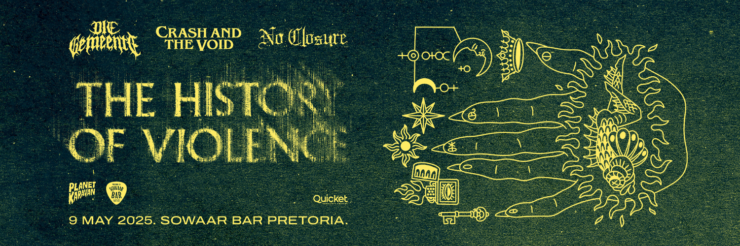 The History of Violence ft. Crash and the Void, No Closure and Die Gemeente