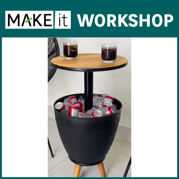 How to make a Storage Ice Cooler and Table