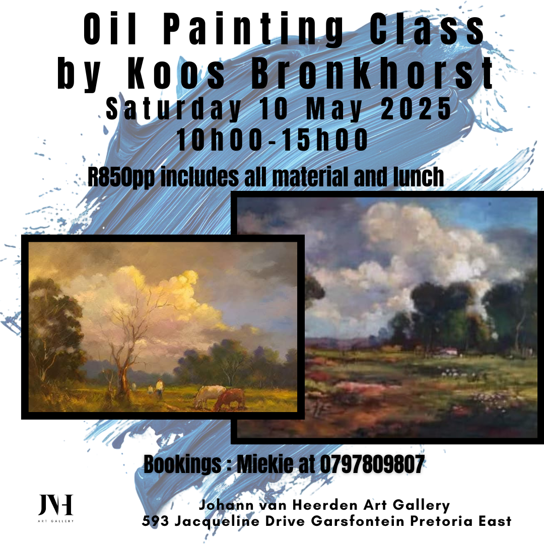 Oil Painting Class by Koos Bronkhorst