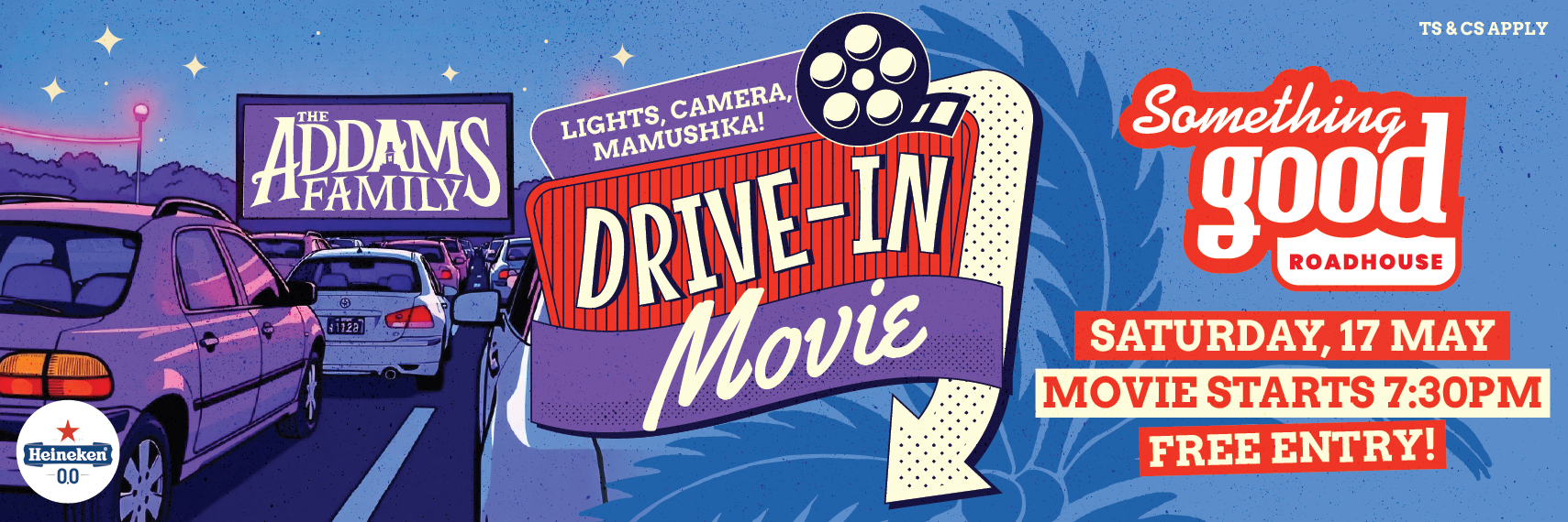 Drive-In Movie: The Addams Family
