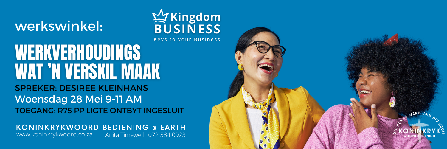 Werkswinkel: Werkverhoudings wat ’n Verskil Maak