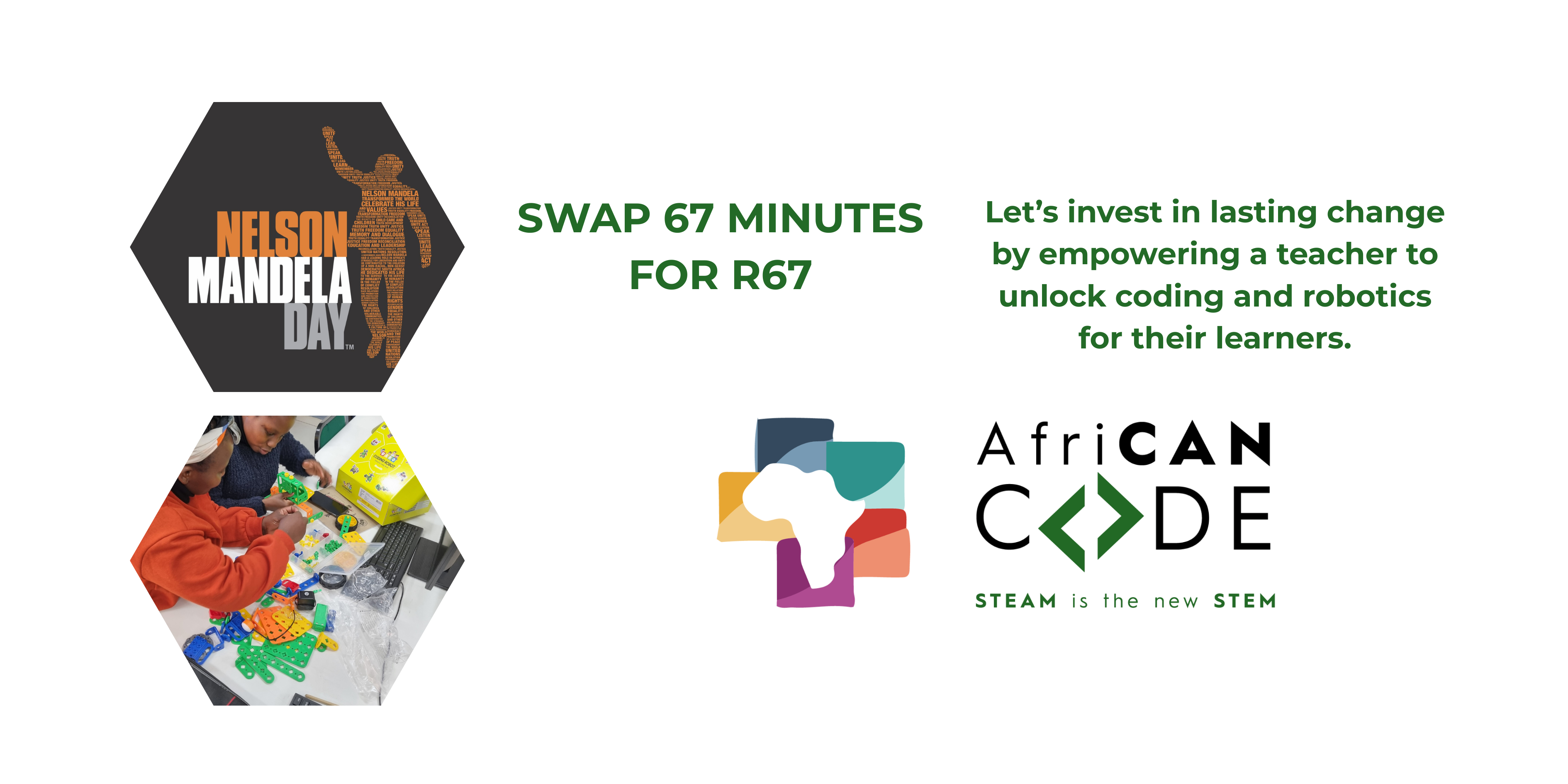 AfriCAN Code Mandela Day workshop