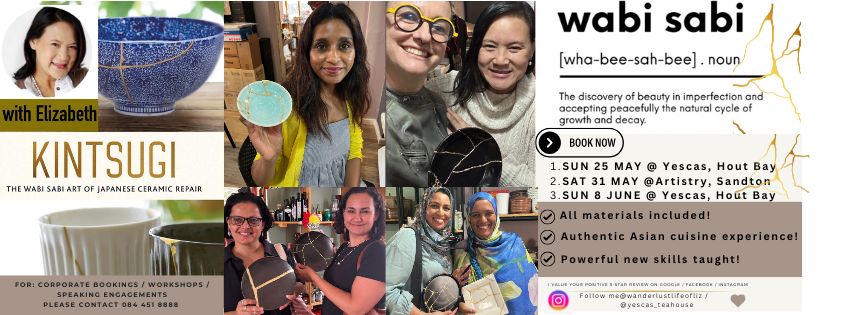 Kintsugi Culture Cuisine experience @Artistry Sandton with Liz - Jozi edition