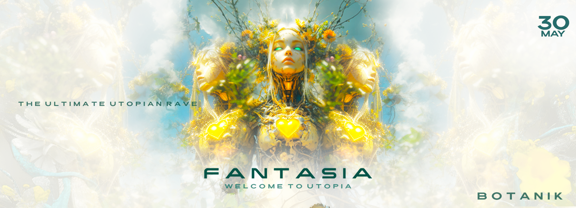 Fantasia - Botanik - Ft Geometric Flux, Dana Brownstone (International Act) - Massive Rave - Book Now