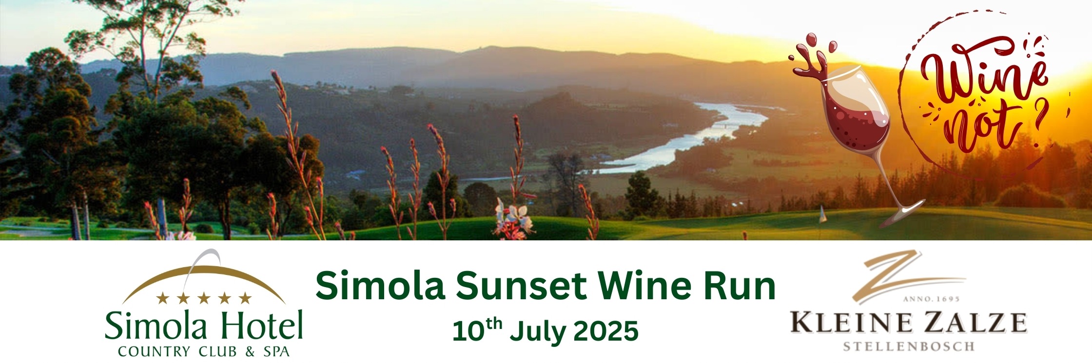 Simola Golf Course Sunset Wine Run/ Walk