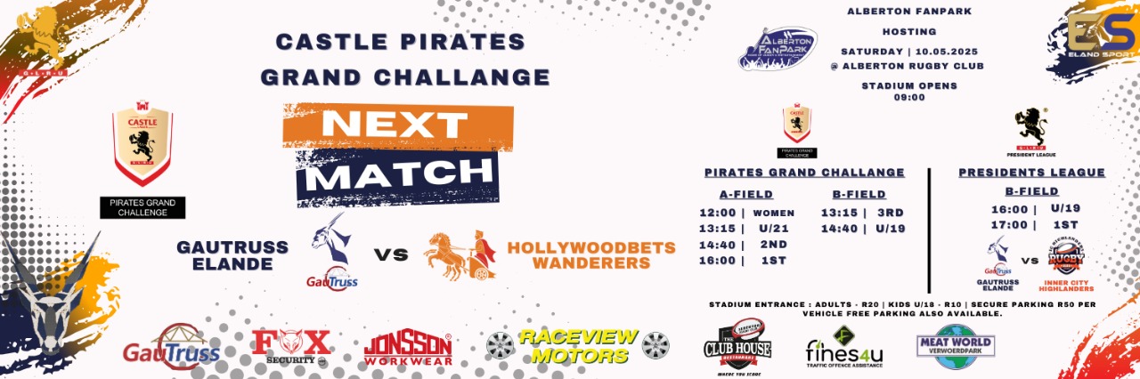 Elande vs Wanderers - Castle Pirates Grand Challenge