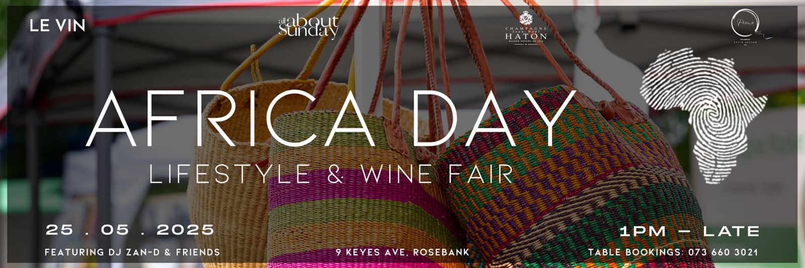 AFRICA DAY LIFESTYLE & WINE FAIR
