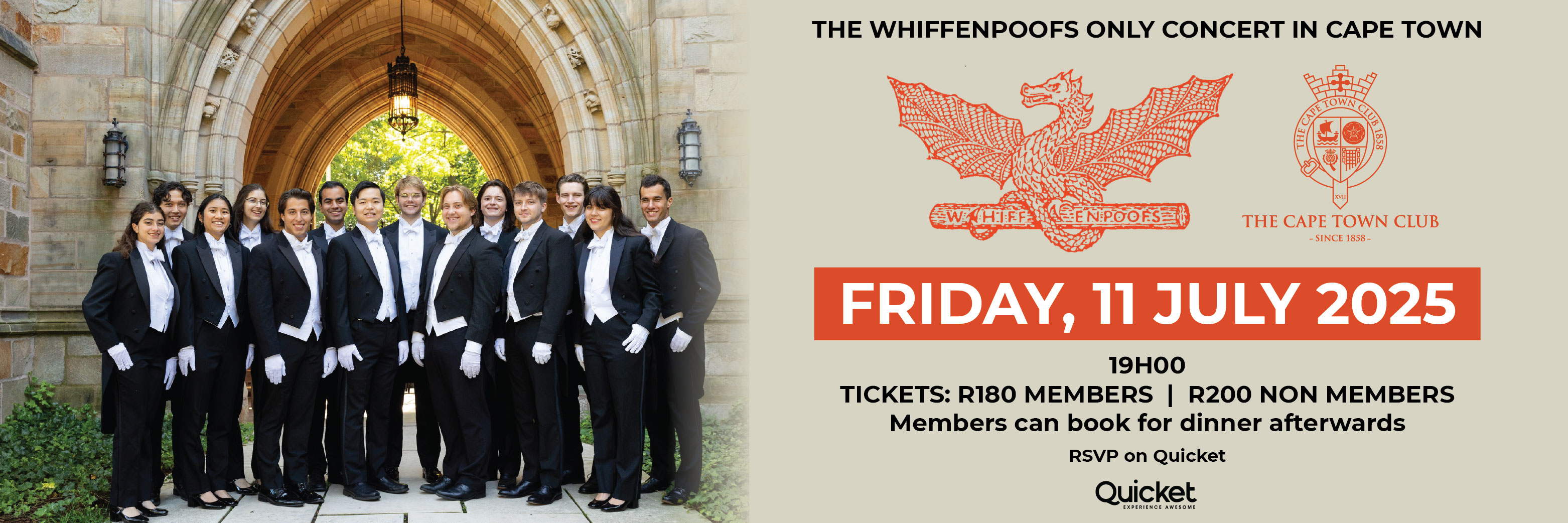 The WHIFFENPOOFS in Concert