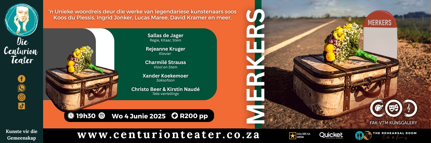 MERKERS: 'n Musiek- en woordreis (Musiek @ Die Centurion Teater)