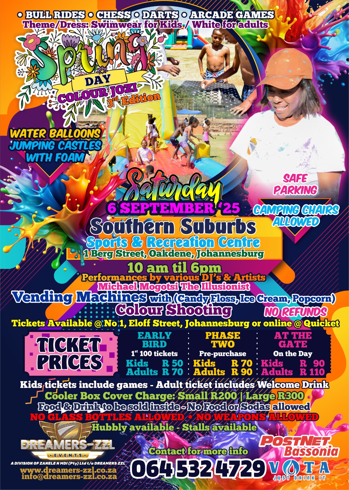 Spring Day colour Jozi 3rd Edition