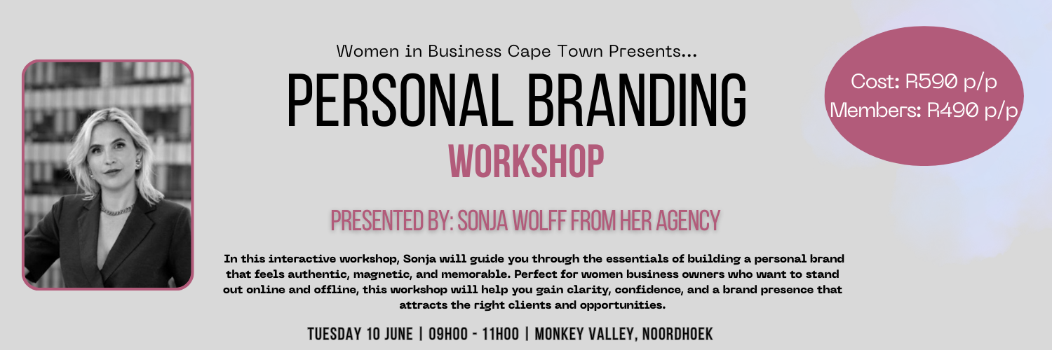 Personal Branding Workshop for Female Biz Owners