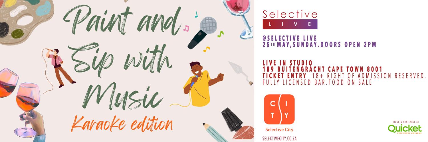 Paint & Sip: Karaoke Edition