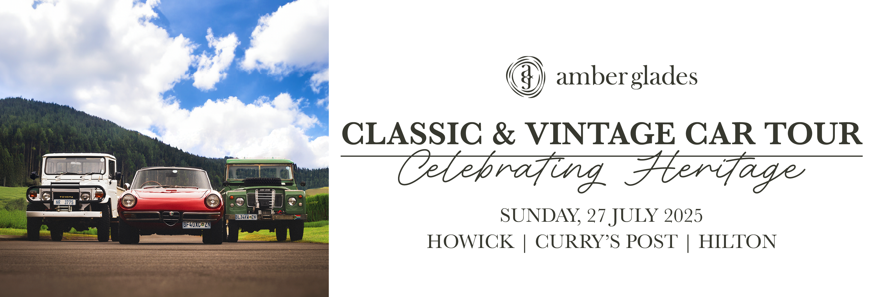 AMBER GLADES CLASSIC & VINTAGE CAR TOUR