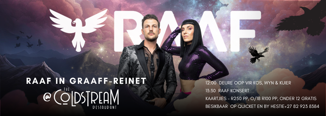 RAAF @ Graaff-Reinet, The Coldstream Restaurant, Vadersdag Vertoning