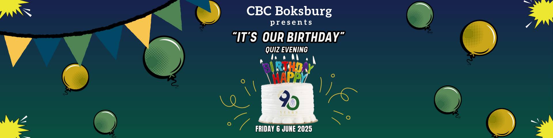 "It's Our Birthday" Quiz Evening
