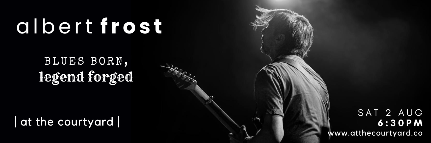 | at the courtyard | presents albert frost